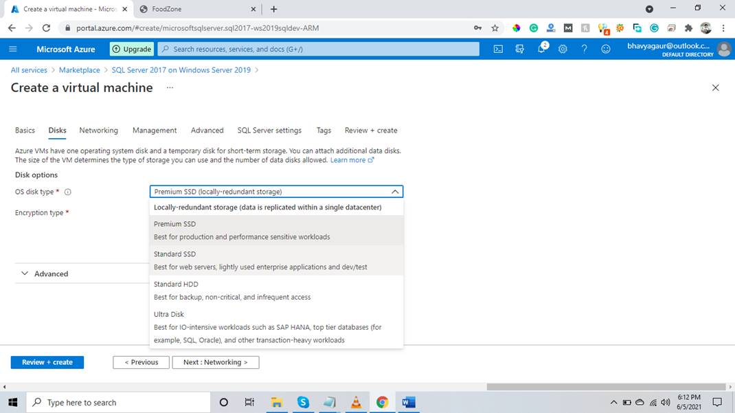 How To Create A SQL Server Instance In The Managed Virtual Machine